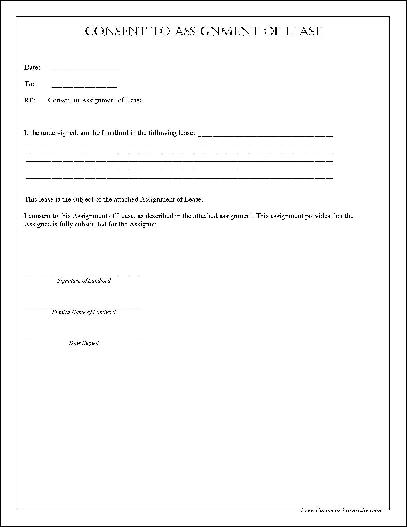 jtc application for assignment of lease